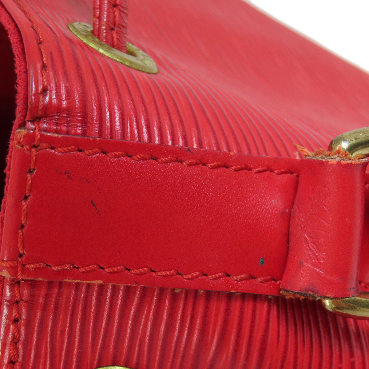 LOUIS VUITTON Shoulder Bag M44107 Epi Red Petit Noe Castilean Red Women Used Authentic
