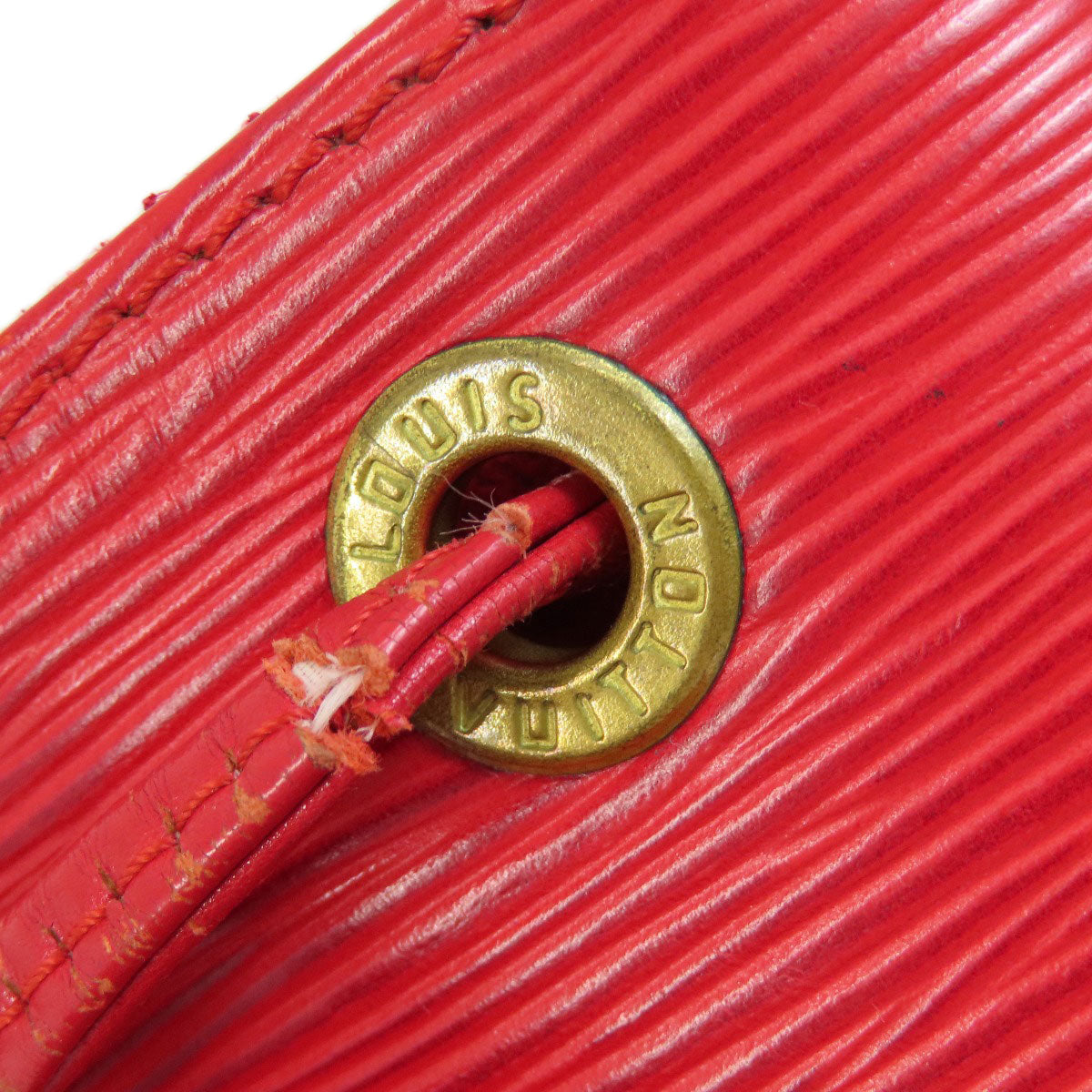 LOUIS VUITTON Shoulder Bag M44107 Epi Red Petit Noe Castilean Red Women Used Authentic