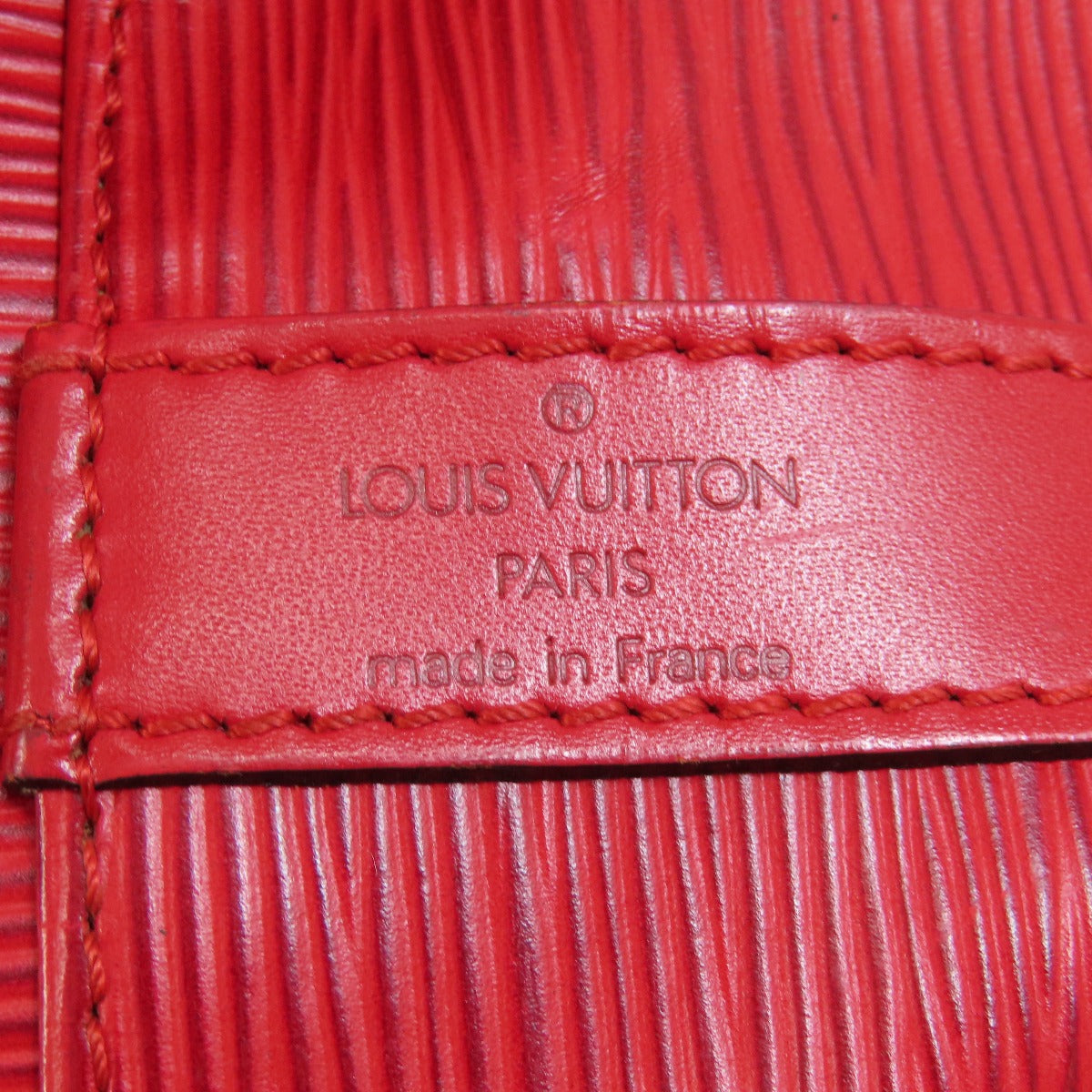 LOUIS VUITTON Shoulder Bag M44107 Epi Red Petit Noe Castilean Red Women Used Authentic