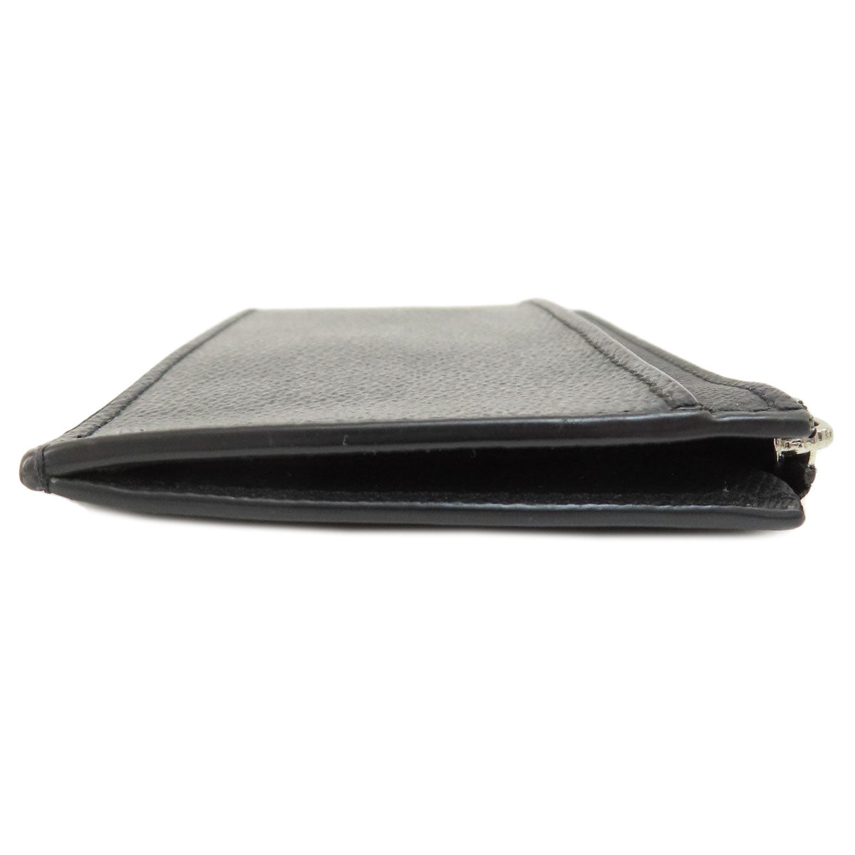 LOUIS VUITTON Coin case N64038 Damier canvas black Coin Card Holder Damier Graphite mens Used Authentic