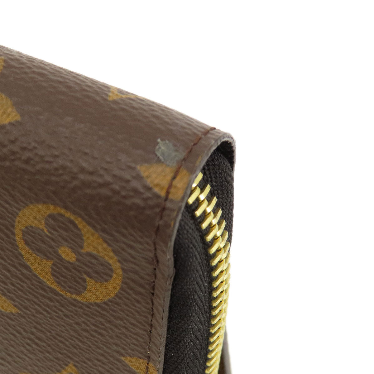 LOUIS VUITTON Long Wallet Purse M68796 Monogram reverse Brown Zippy Wallet Monogram Reverse Shady Women Used Authentic