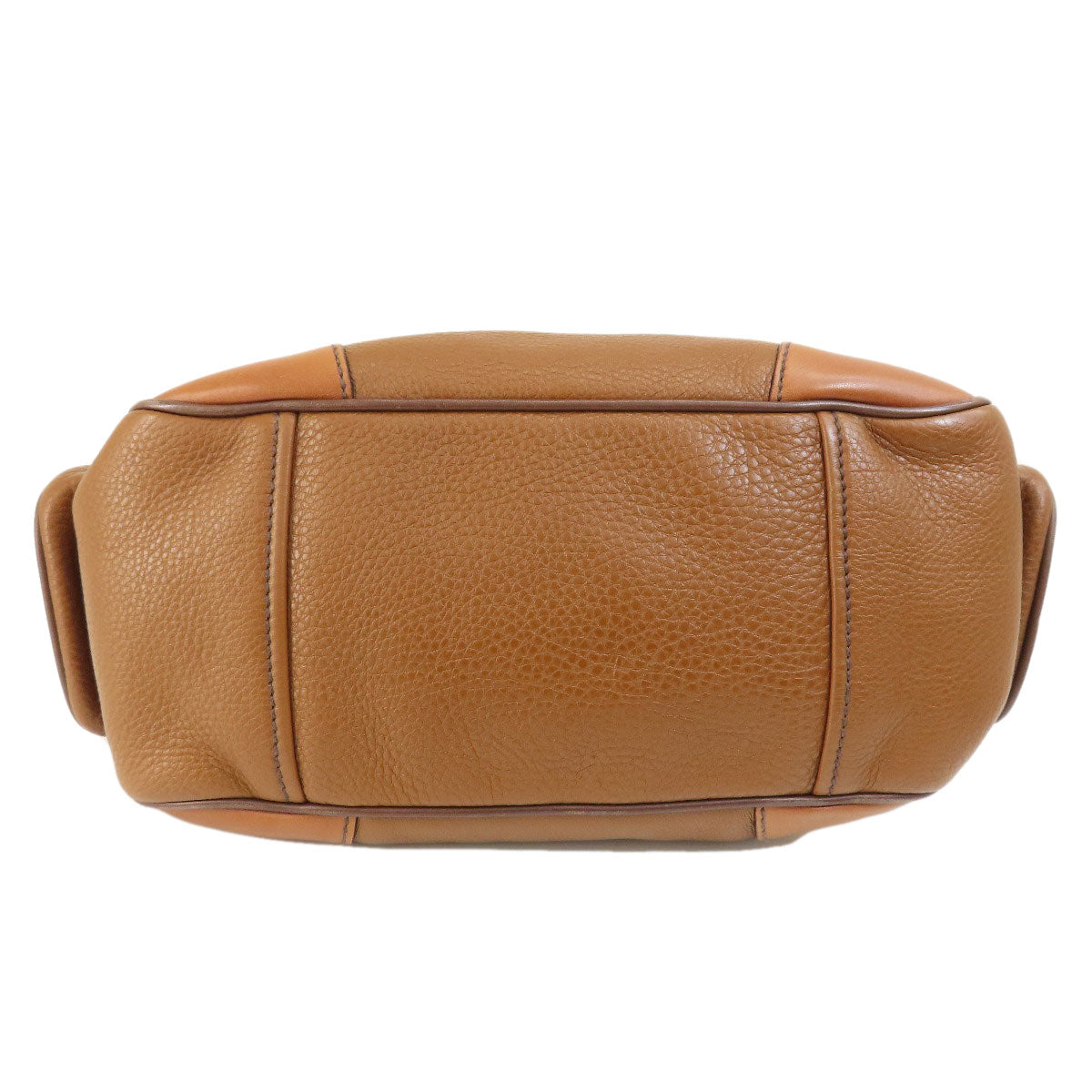 PRADA Handbag BR2672 leather Brown VIT DAINO ROCKE Women Used Authentic