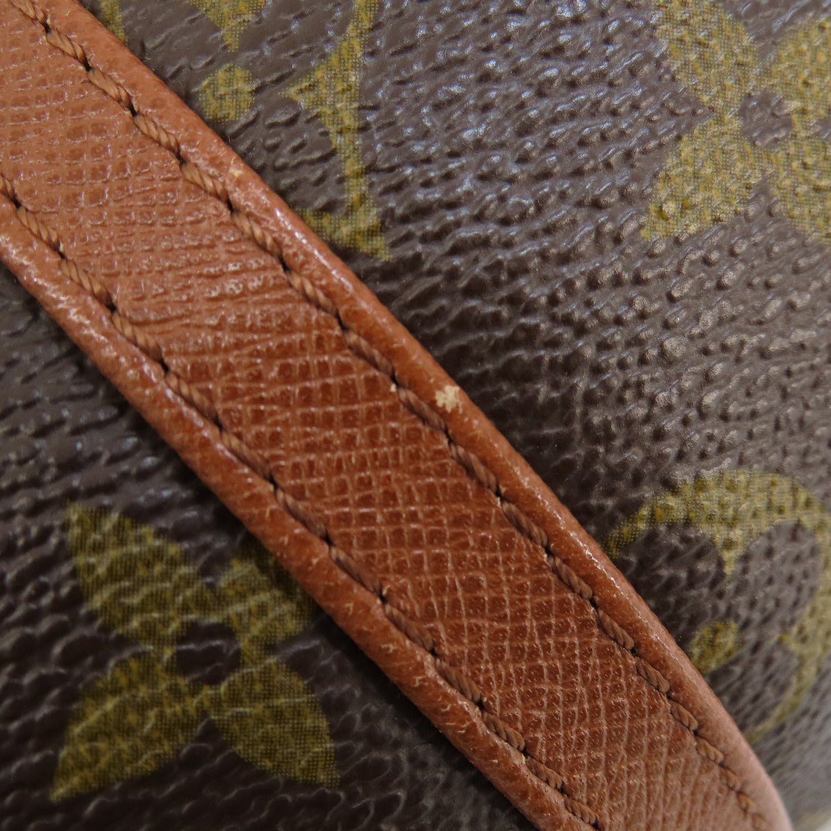 LOUIS VUITTON Handbag M51366 Monogram canvas Brown Papillon 26 Old Monog Lamb