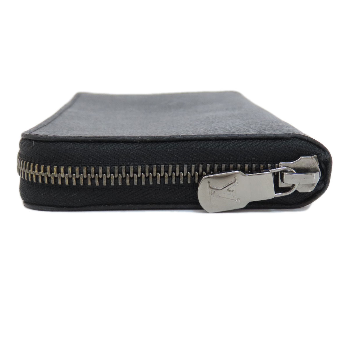 LOUIS VUITTON Long Wallet Purse M62295 Monogram Eclipse black Zippy wallet Vertical mens Used Authentic