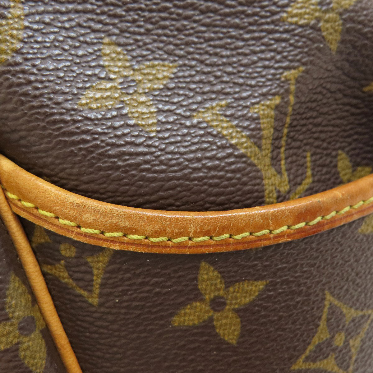 LOUIS VUITTON Handbag M47270 Monogram canvas Brown Deauville Monogram Women Used Authentic