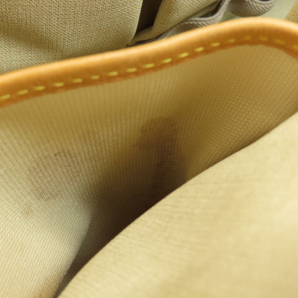 LOUIS VUITTON Handbag M47270 Monogram canvas Brown Deauville Monogram Women Used Authentic