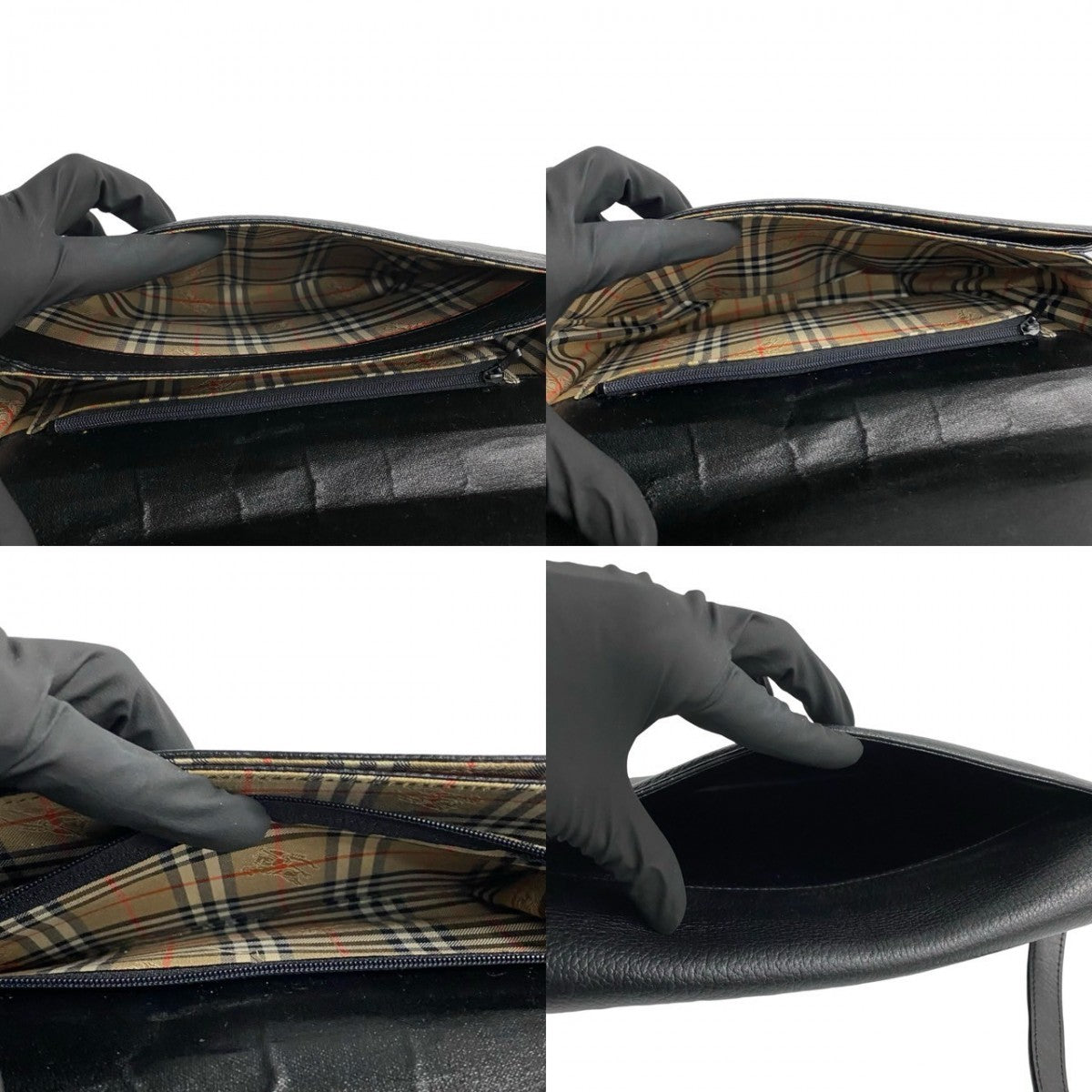BURBERRY Shoulder Bag leather black
