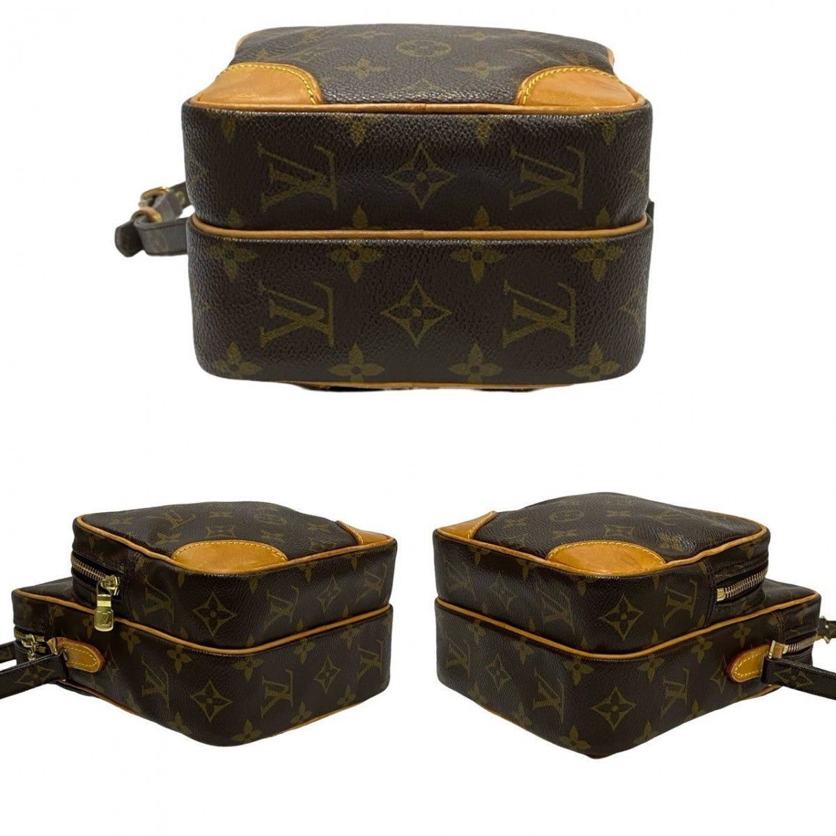 LOUIS VUITTON Shoulder Bag M45236 Leather, PVC Brown Monogram Amazone Women(Unisex) Used Authentic