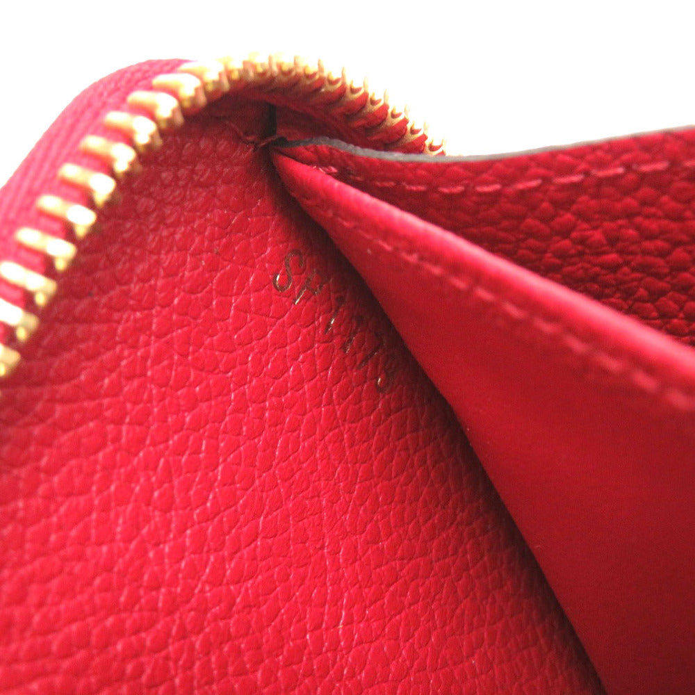 LOUIS VUITTON Long Wallet Purse M61865 Monogram Ann Platt Slys Monogram Unplant Zippy wallet Women Used Authentic