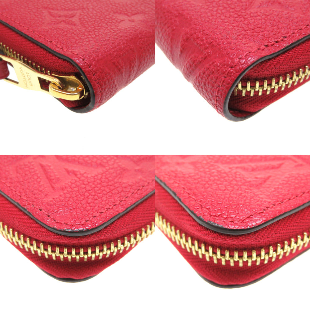 LOUIS VUITTON Long Wallet Purse M61865 Monogram Ann Platt Slys Monogram Unplant Zippy wallet Women Used Authentic