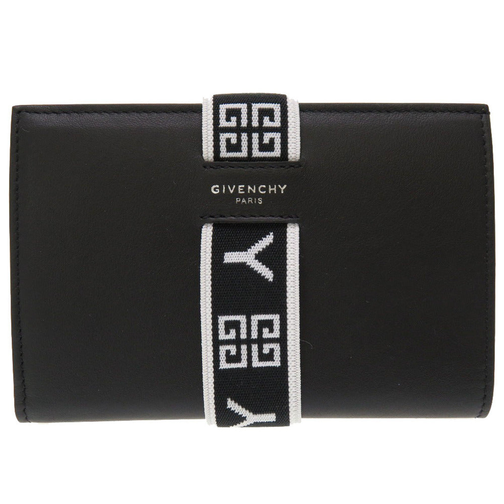 GIVENCHY Bifold Wallet BB605AB0CQ 001 leather black Givenchy Women Used Authentic