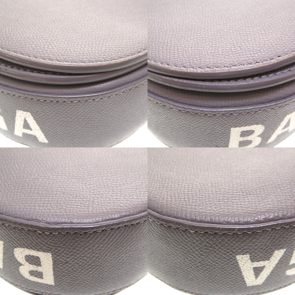 BALENCIAGA Shoulder Bag 542207 1570 leather gray Ville Daypack S Women Used Authentic