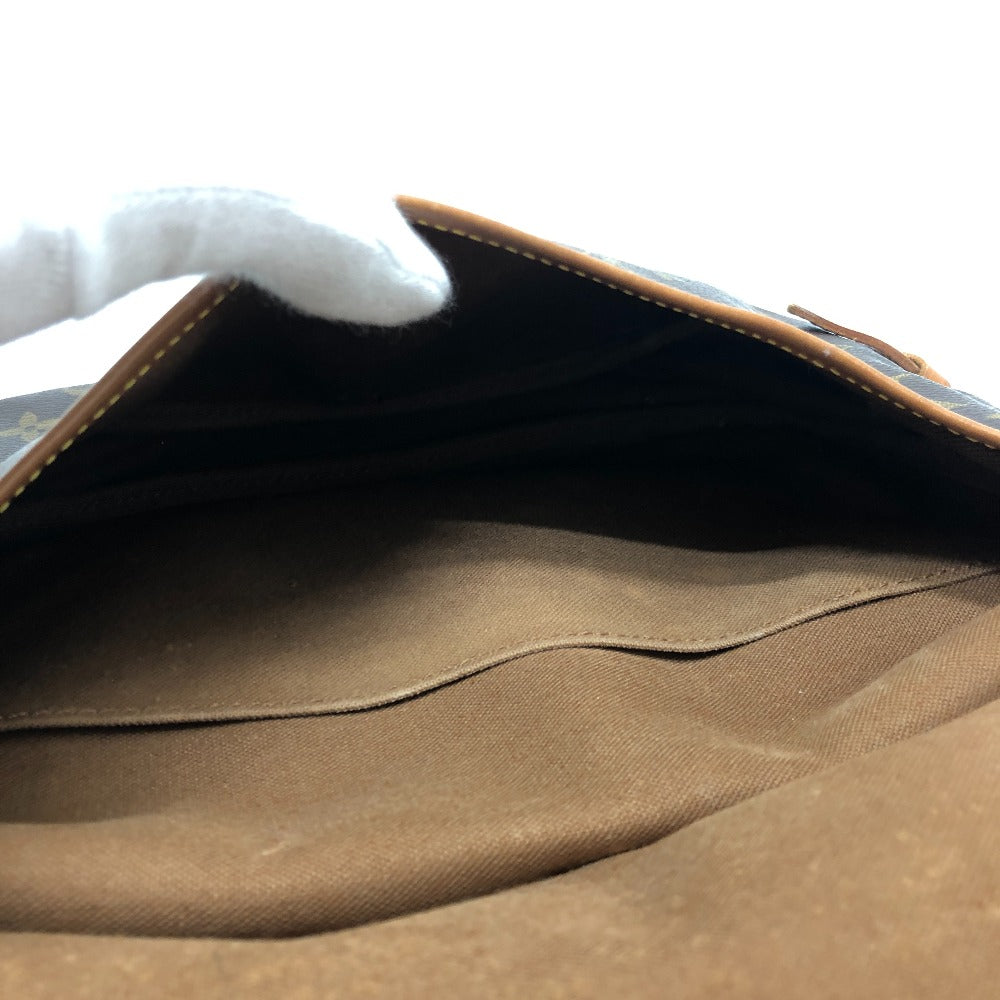 LOUIS VUITTON Shoulder Bag M42256 Monogram canvas Brown Saumur 30