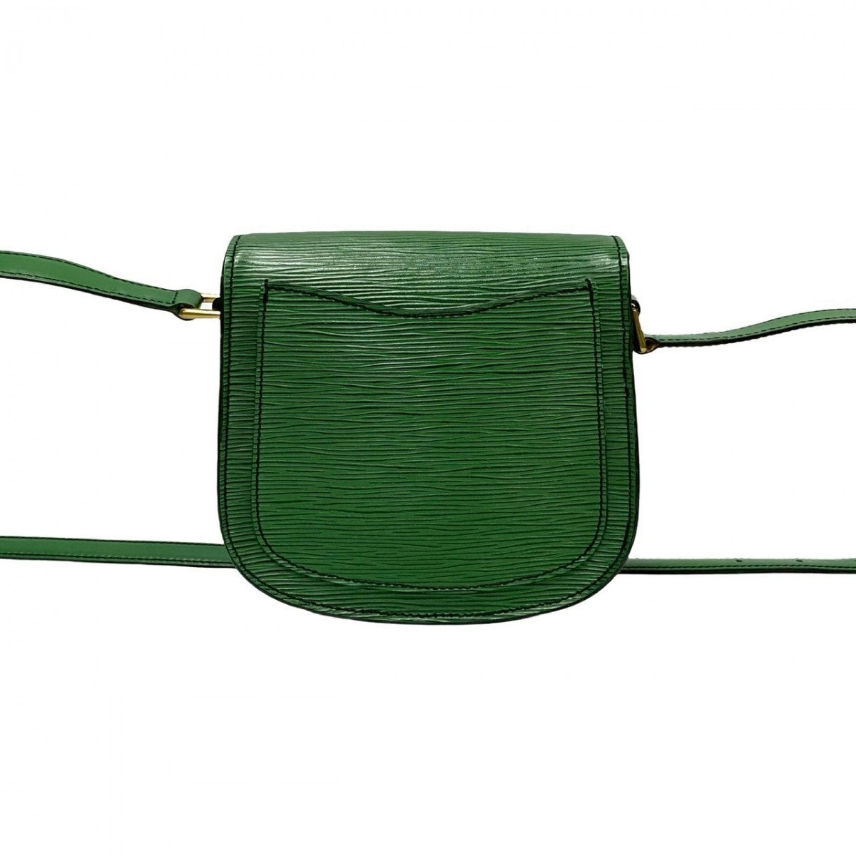 LOUIS VUITTON Shoulder Bag M52214 leather green Epi Mini Saint-Cloud