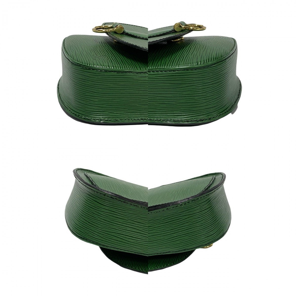 LOUIS VUITTON Shoulder Bag M52214 leather green Epi Mini Saint-Cloud