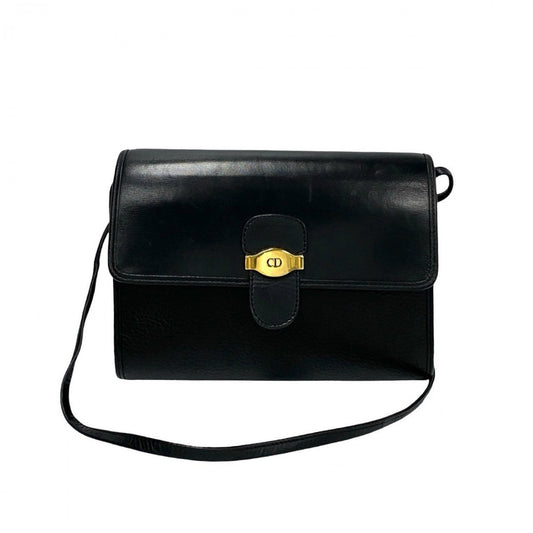 Dior Shoulder Bag leather black