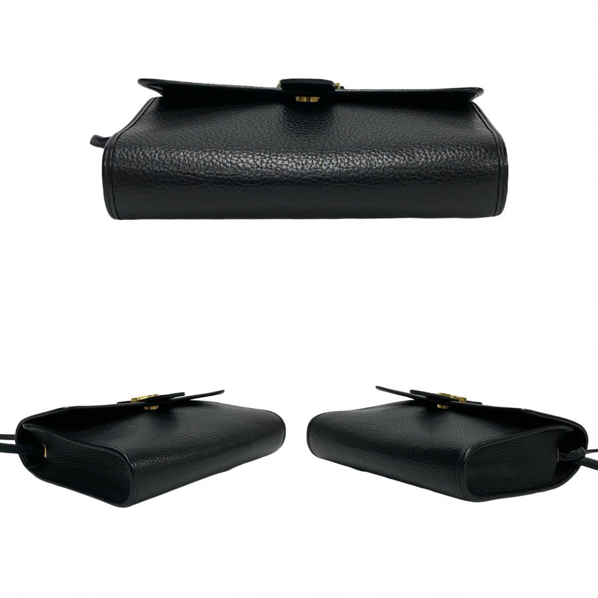 Dior Shoulder Bag leather black