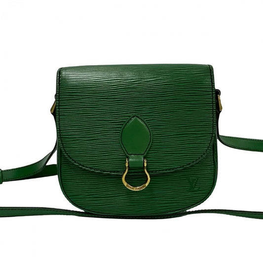 LOUIS VUITTON Shoulder Bag M52214 Epi Leather green Epi Mini Saint-Cloud