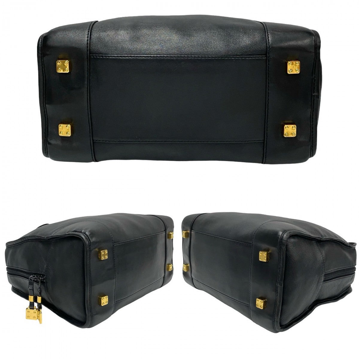 LOEWE Handbag leather black Amazona 32