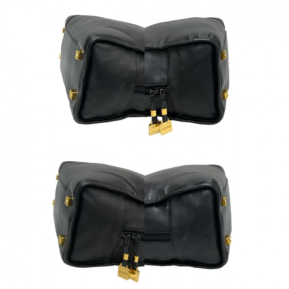 LOEWE Handbag leather black Amazona 32