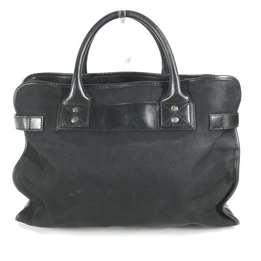 GUCCI Business bag 246410 Nylon / leather black logo mens Used Authentic