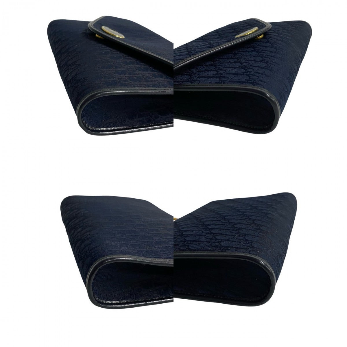 Dior Shoulder Bag leather Navy