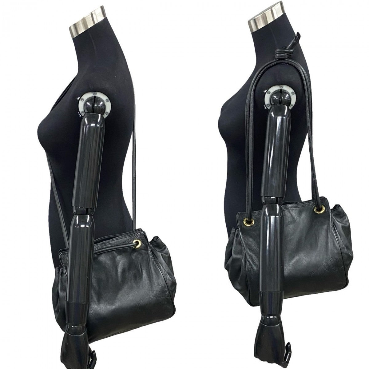 LOEWE Shoulder Bag leather black