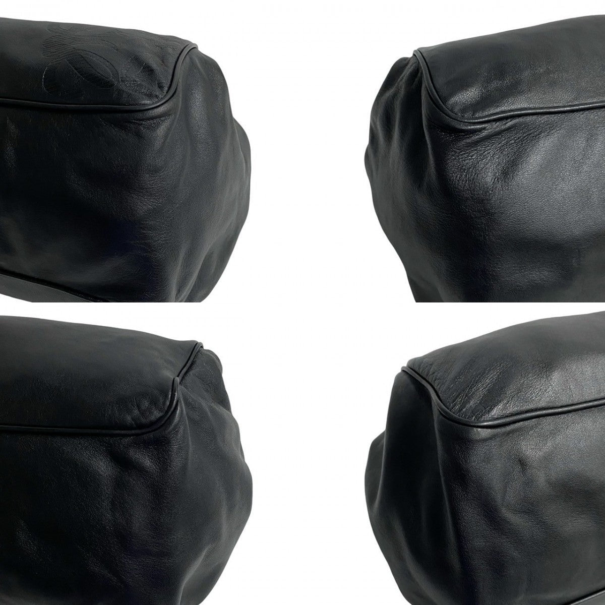 LOEWE Shoulder Bag leather black