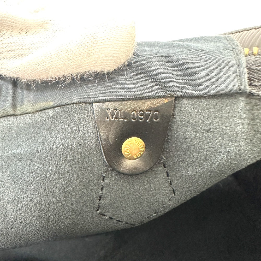 LOUIS VUITTON Boston Duffel bag M59022 Epi Leather black Speedy 30 Women Used Authentic