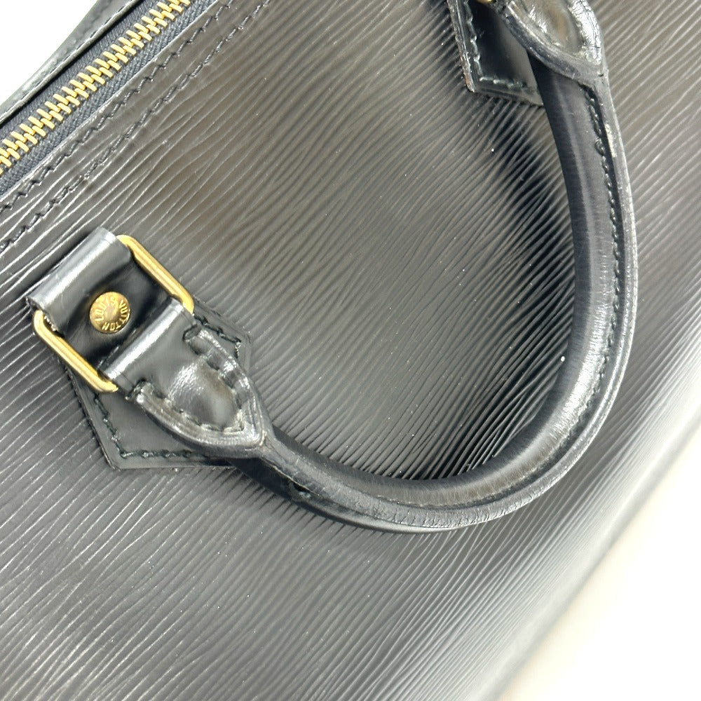 LOUIS VUITTON Boston Duffel bag M59022 Epi Leather black Speedy 30 Women Used Authentic