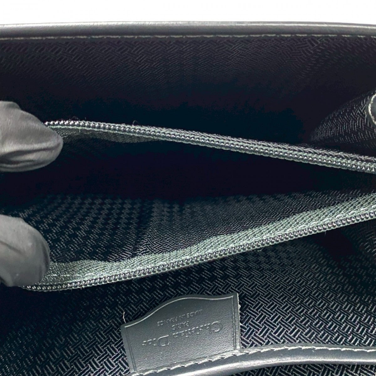 Dior Shoulder Bag leather black