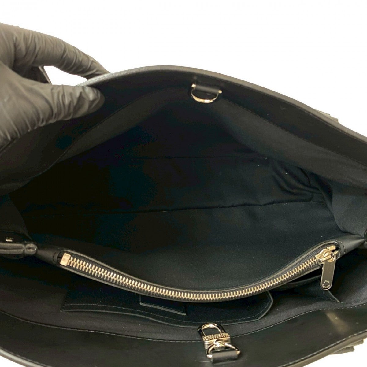 LOUIS VUITTON Tote Bag M59252 Epi Leather black Epi Passy GM Women Used Authentic