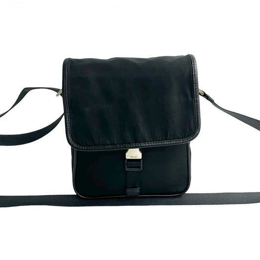 PRADA Shoulder Bag Nylon black