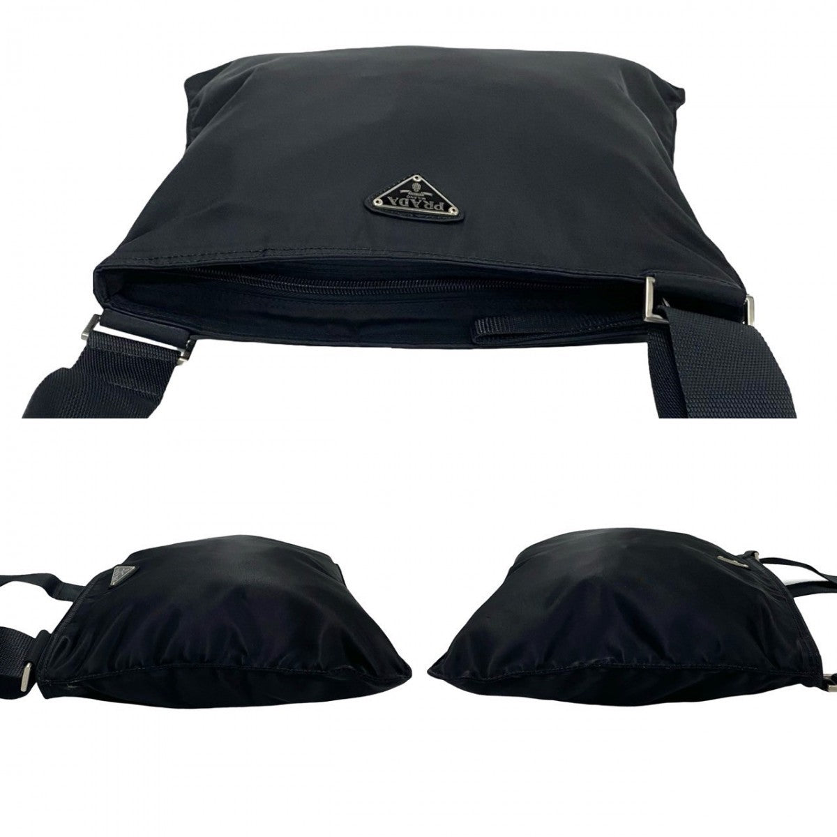 PRADA Shoulder Bag Nylon black