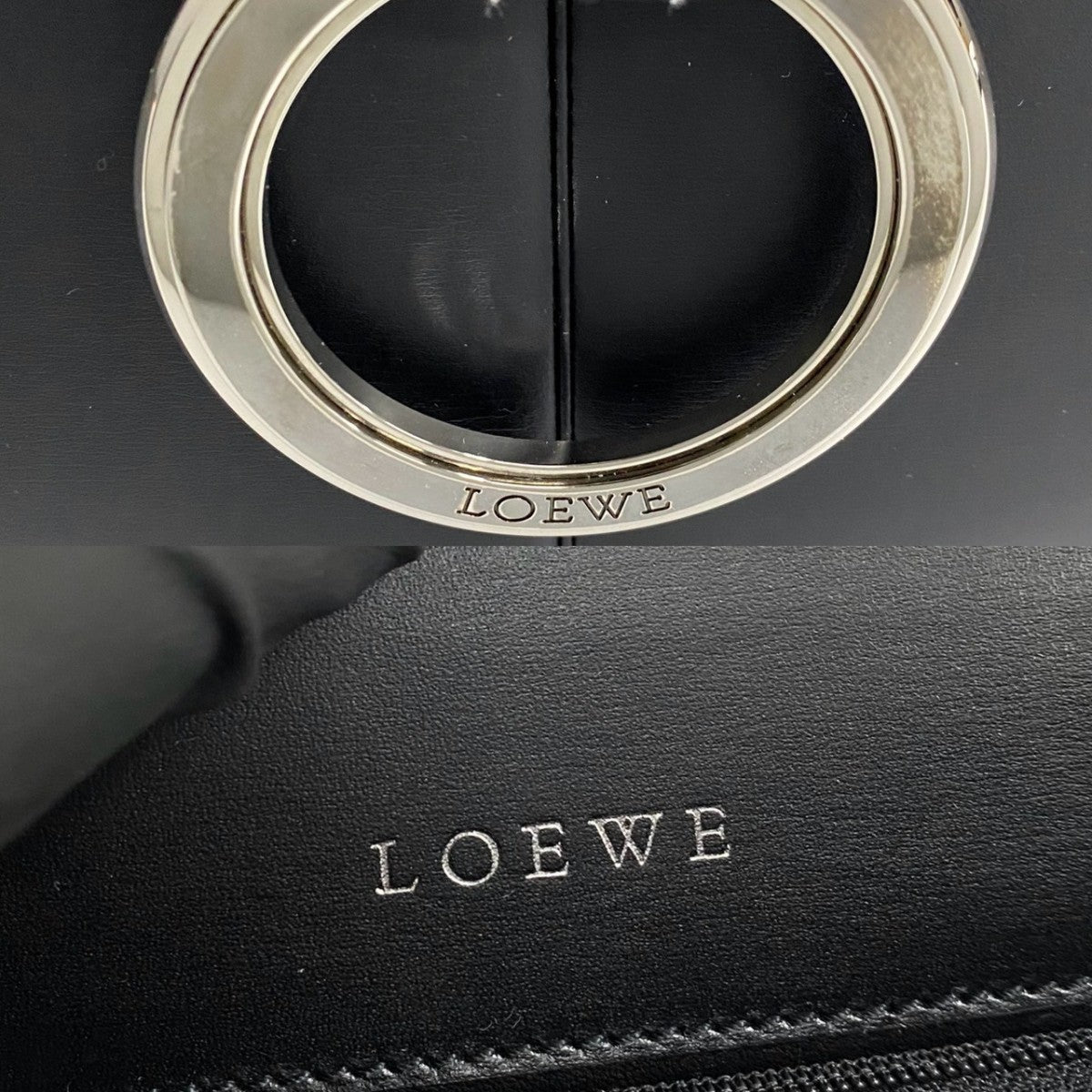LOEWE Handbag leather black