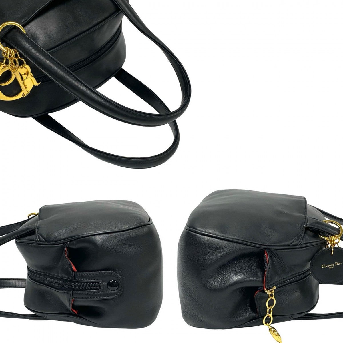 Dior Handbag leather black