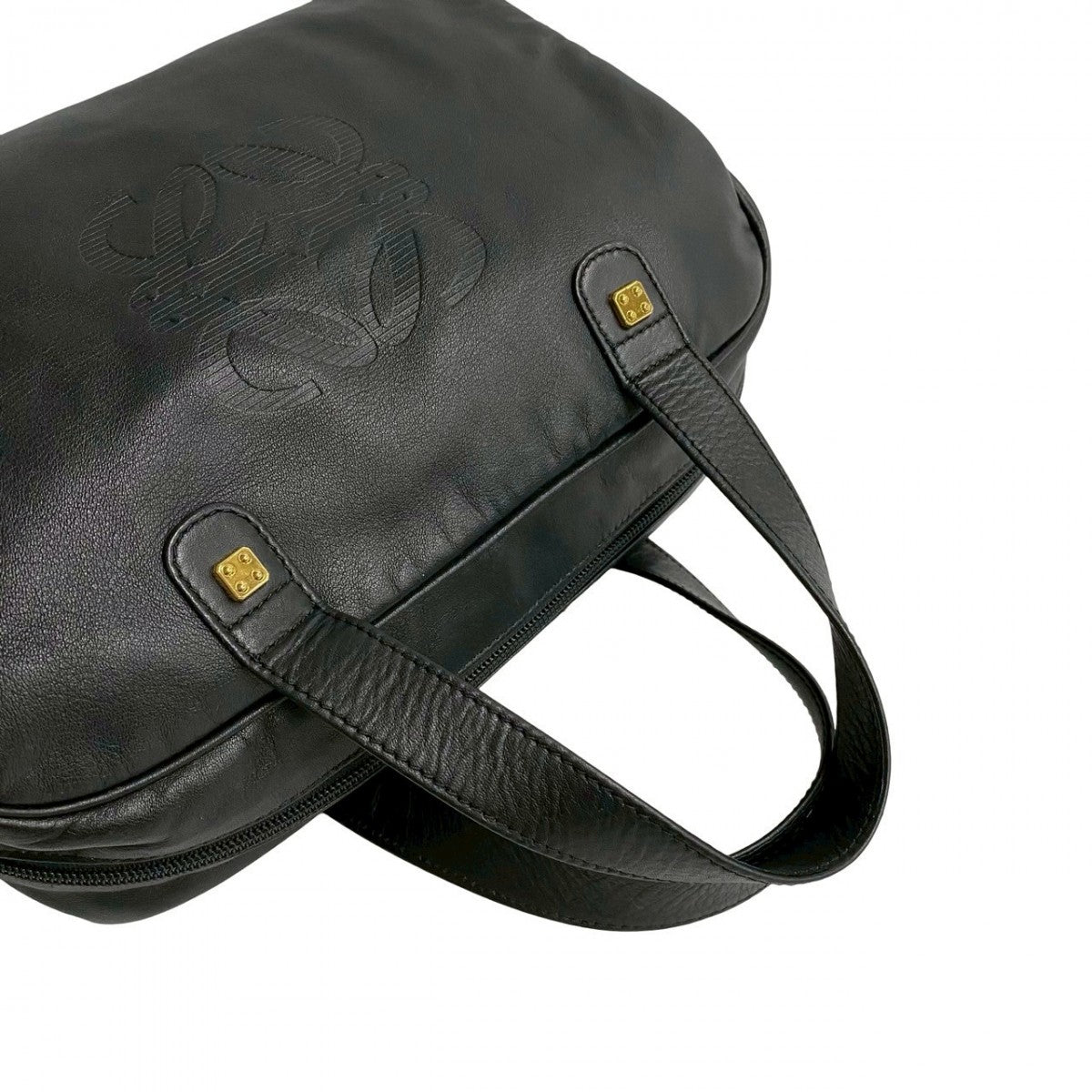 LOEWE Handbag leather black Americana 28