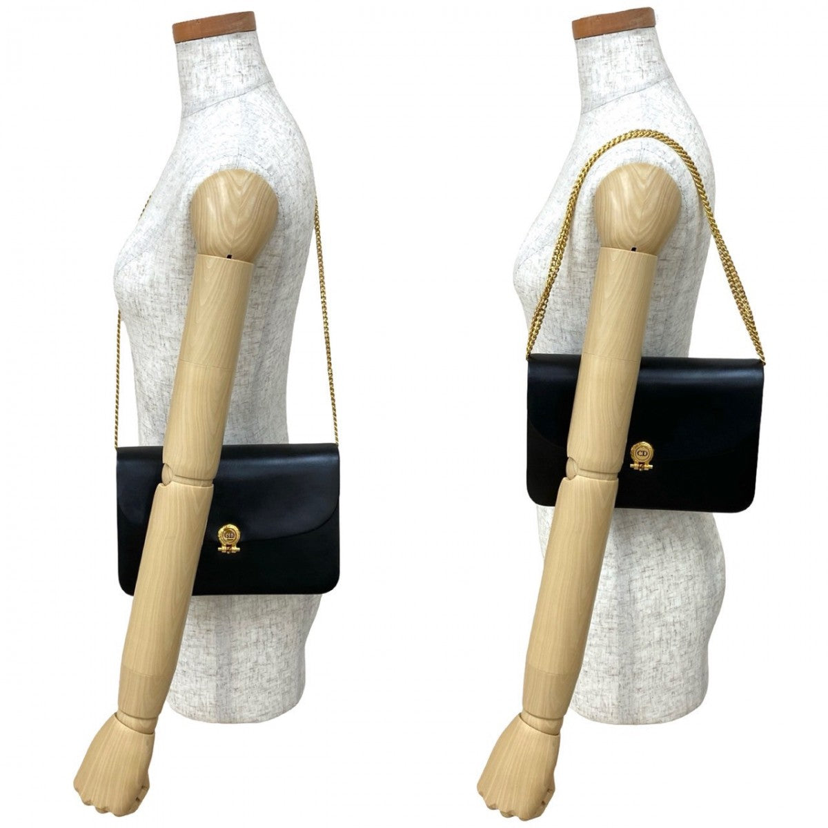 Dior Shoulder Bag leather black