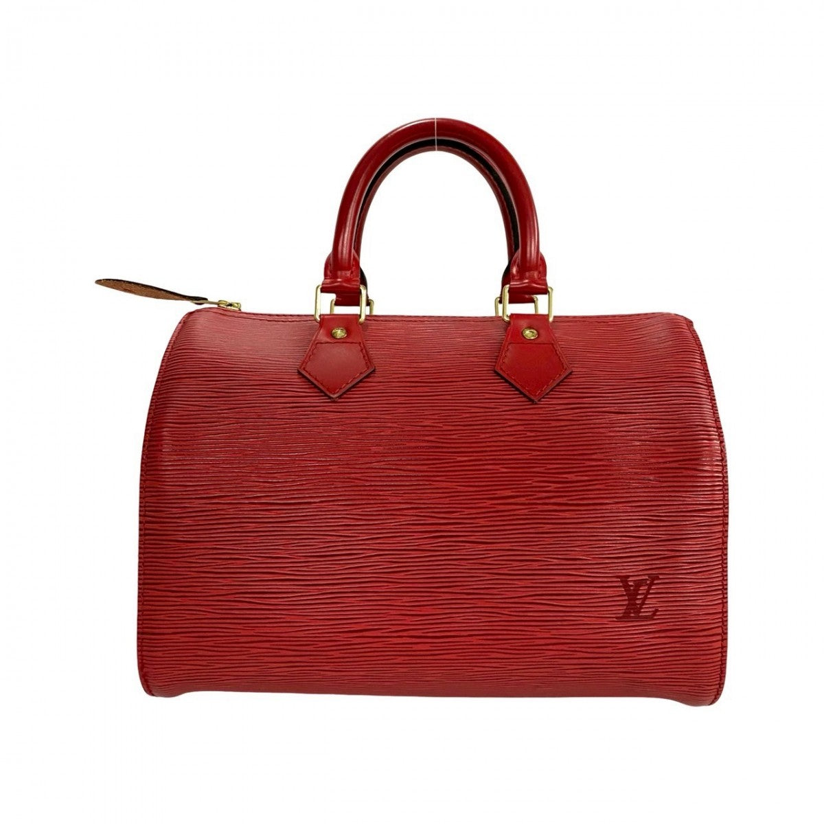 LOUIS VUITTON Handbag M43017 leather Red Epi Speedy 25
