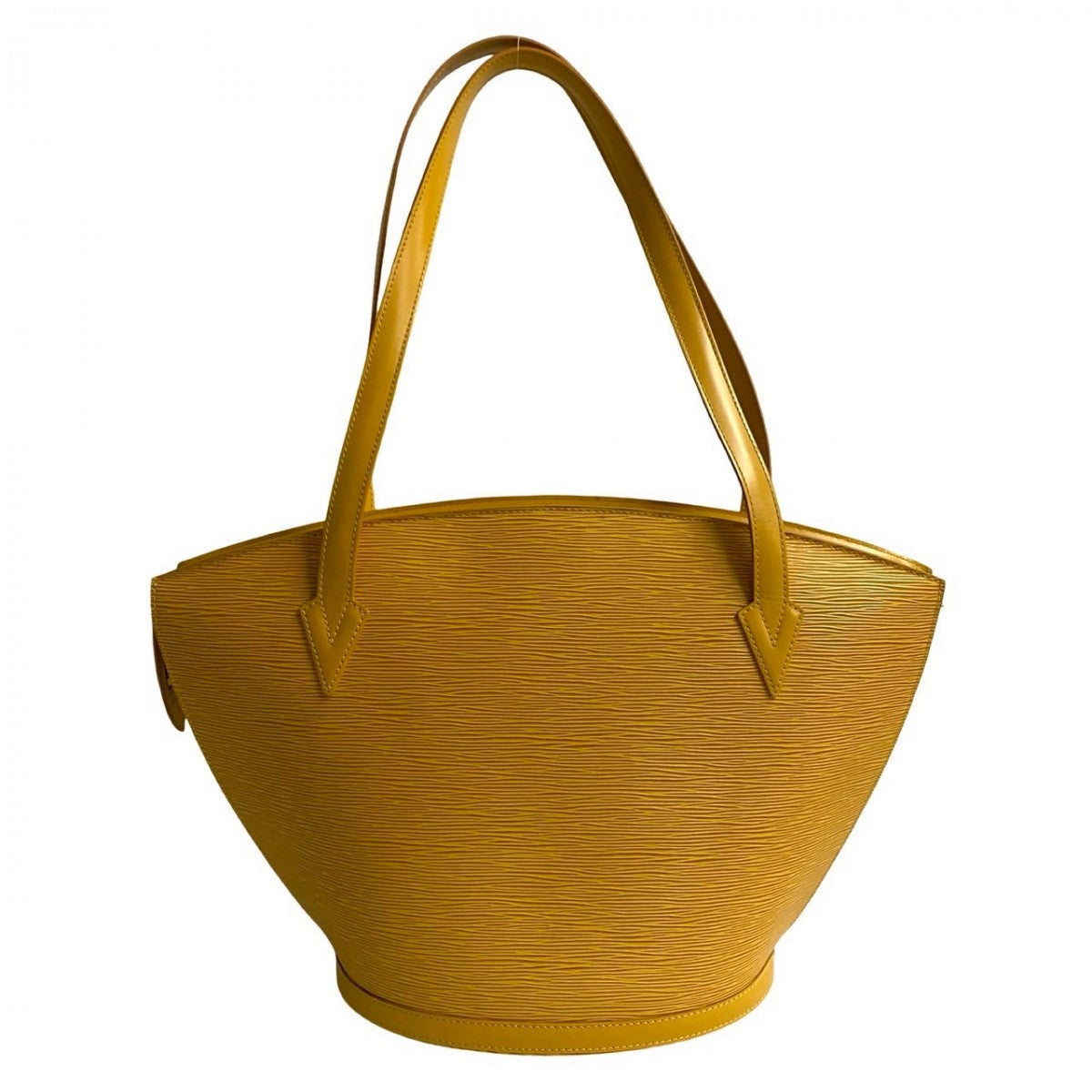 LOUIS VUITTON Tote Bag M52269 Epi Leather yellow Epi Sunjack shopping Women Used Authentic