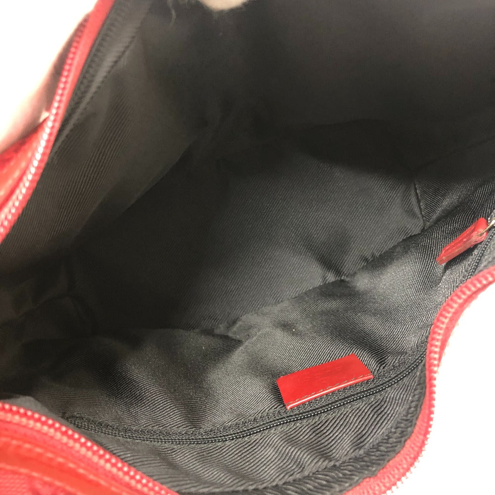 GUCCI Shoulder Bag 002058 GG canvas Red GG canvas