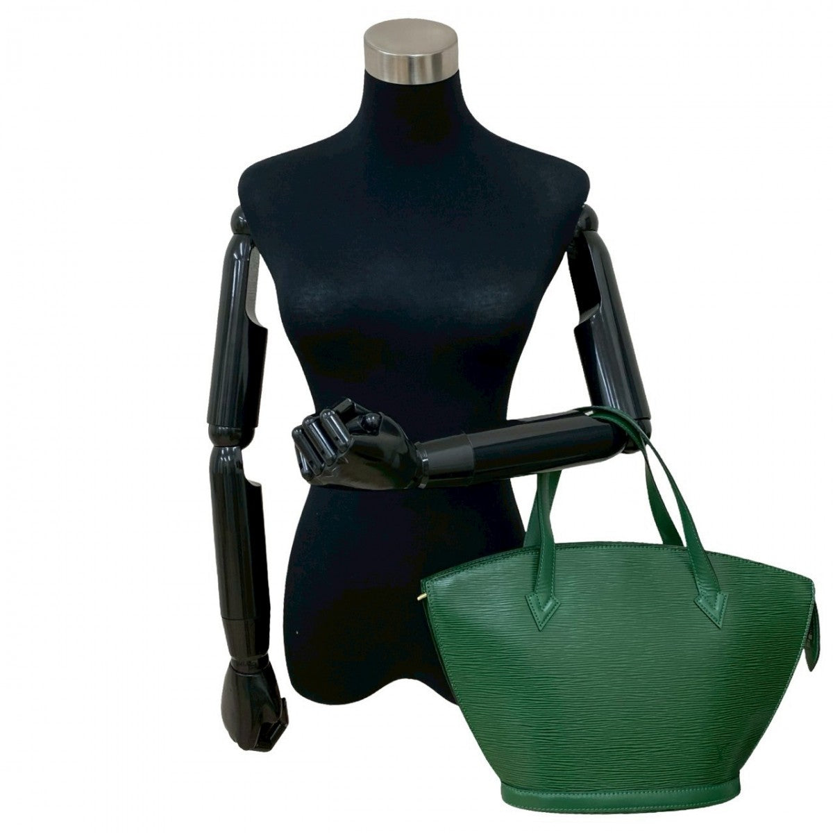LOUIS VUITTON Handbag M52274 Epi Leather green Epi Sun jack Women Used Authentic