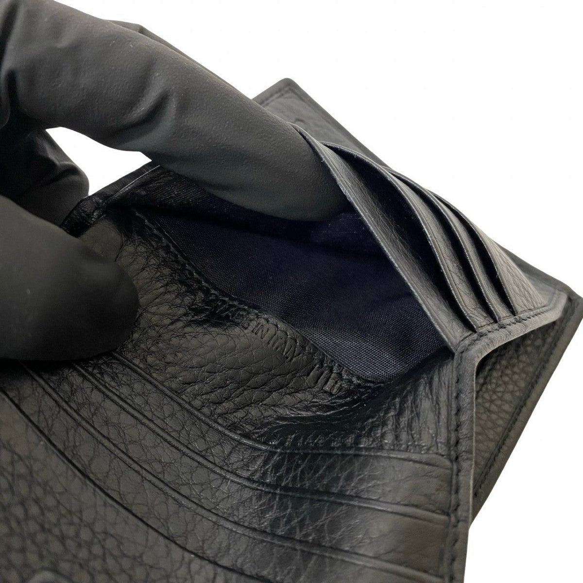 Dior Bifold Wallet leather black