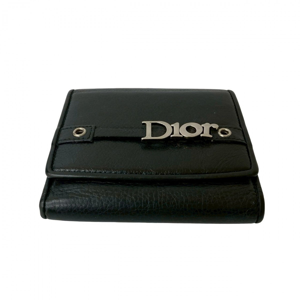 Dior Bifold Wallet leather black