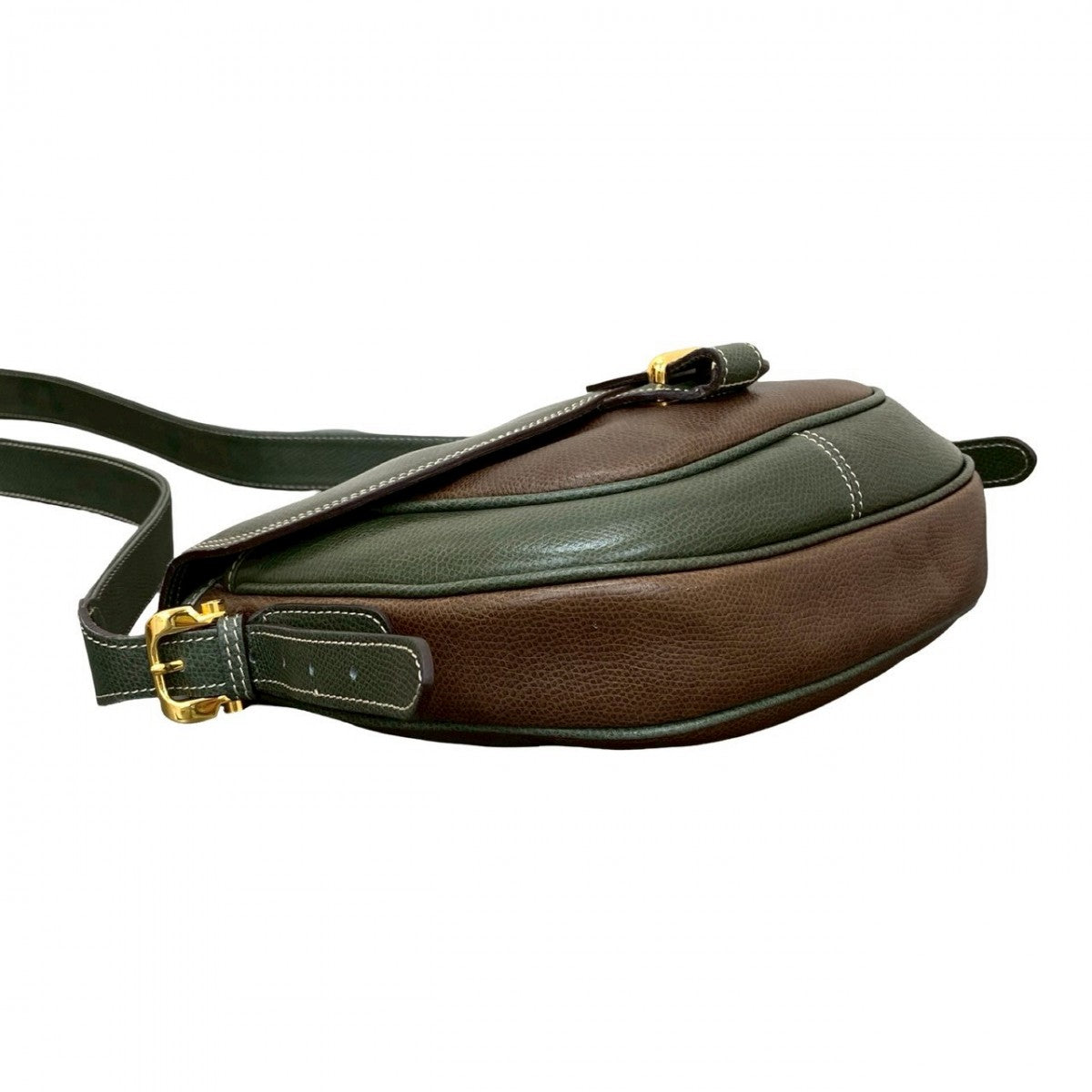 LOEWE Shoulder Bag leather khaki