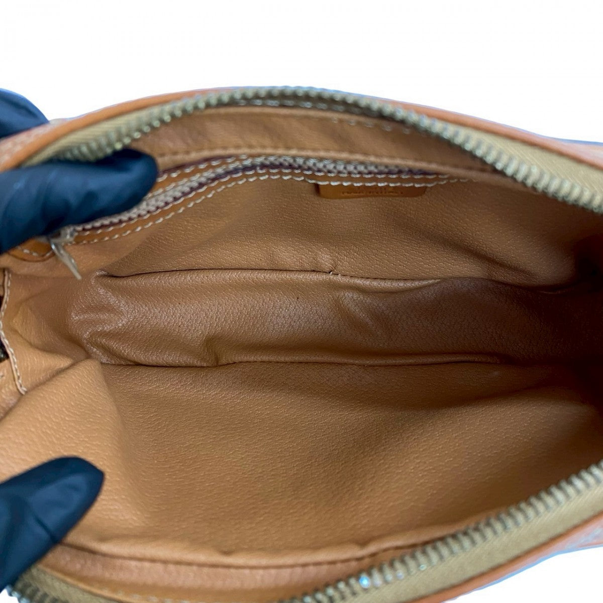 CELINE Shoulder Bag leather Brown