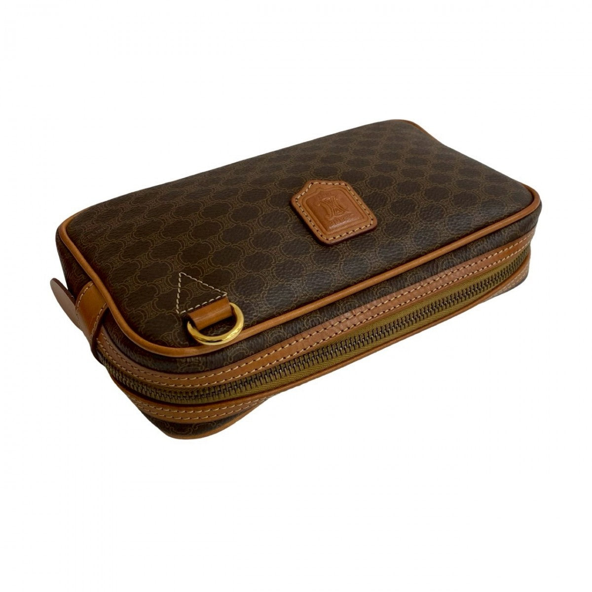 CELINE Shoulder Bag leather Brown