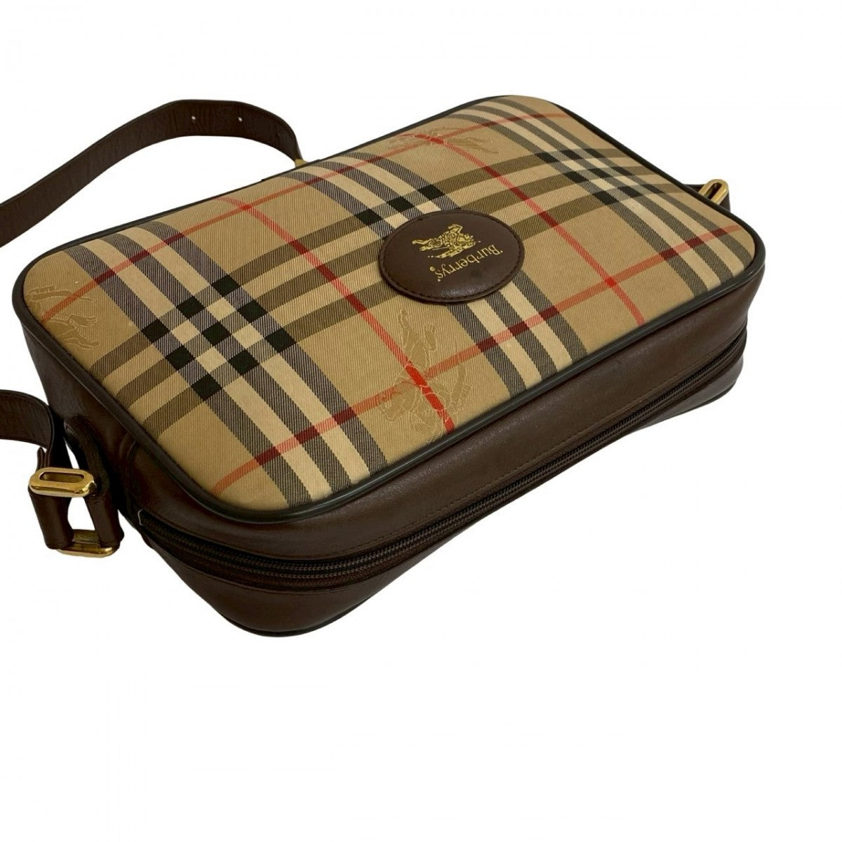 Burberrys Shoulder Bag leather beige