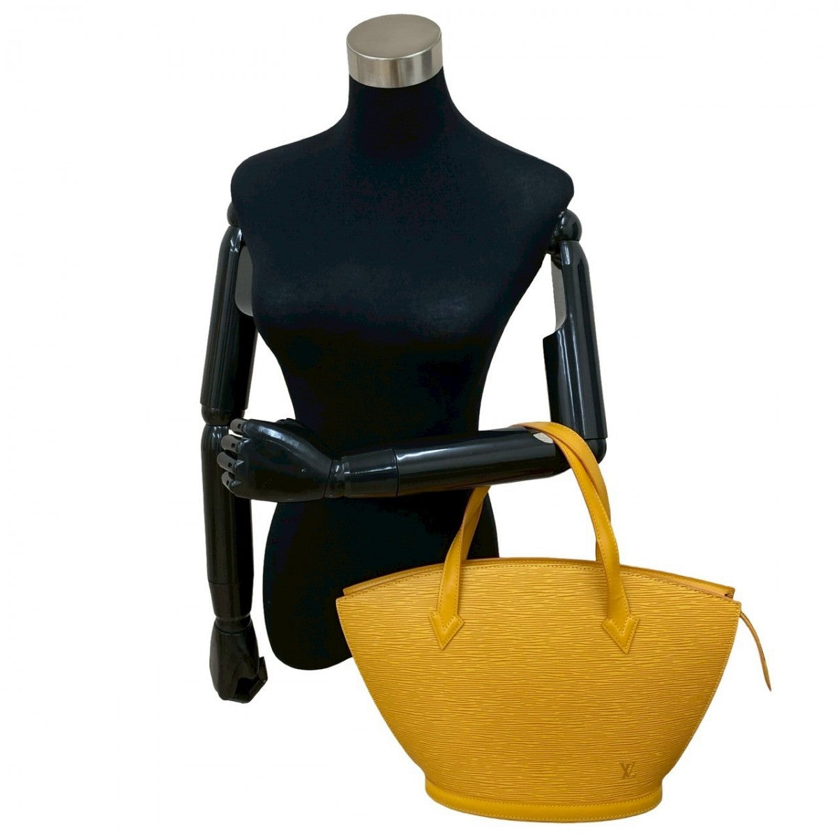 LOUIS VUITTON Handbag M52279 Epi Leather yellow Epi Sun jack Women Used Authentic