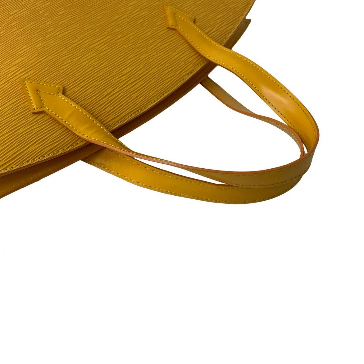 LOUIS VUITTON Handbag M52279 Epi Leather yellow Epi Sun jack Women Used Authentic